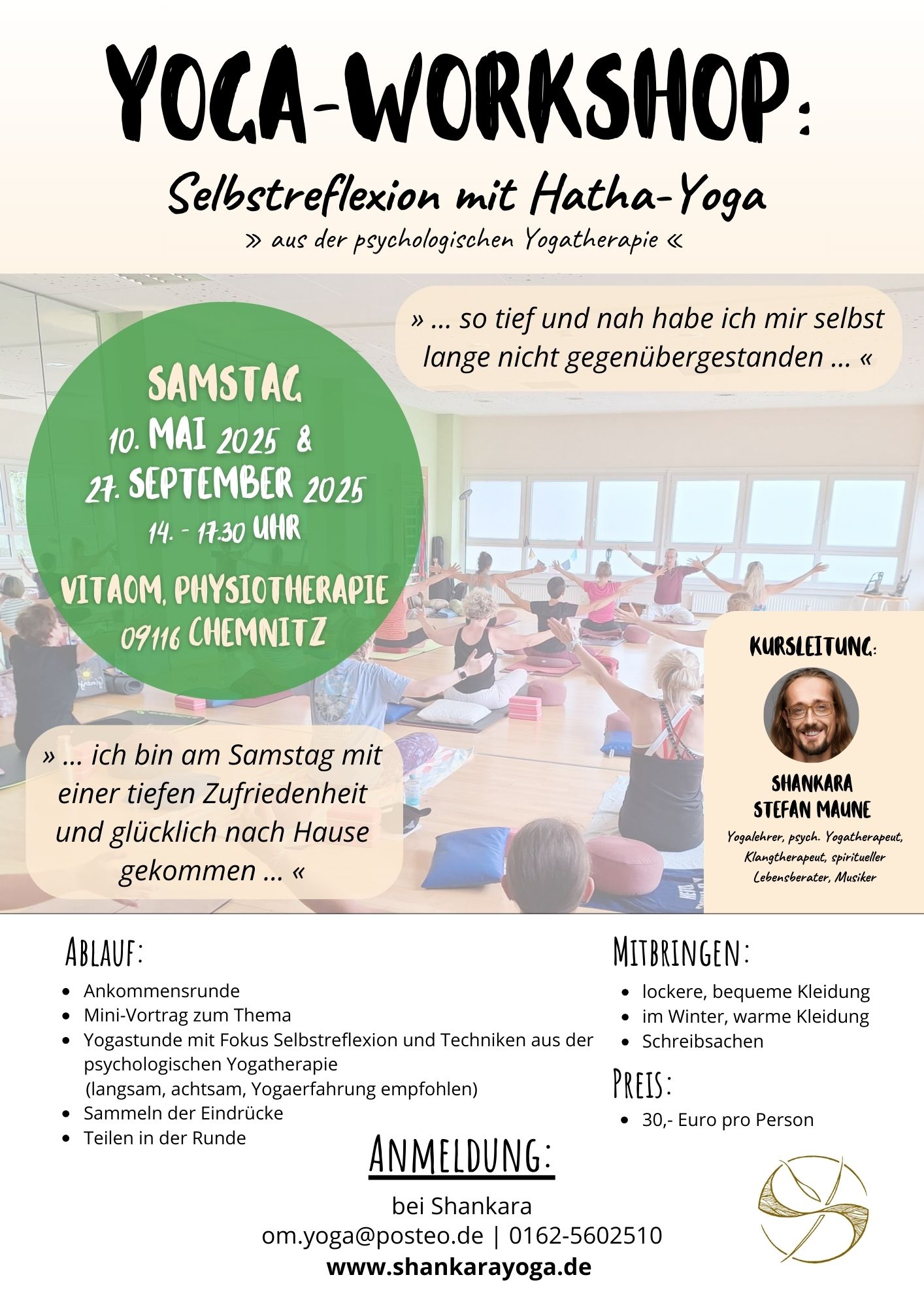 Selbstreflexion mit Hatha-Yoga in Chemnitz